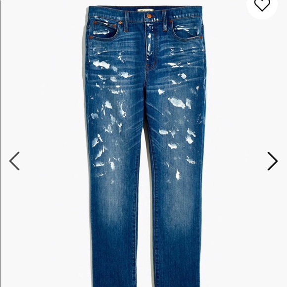 Madewell High-Rise Slim Boyjean: Painter Edition - Picture 6 of 6